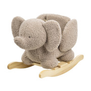 Houpačka Teddy plyšový sloník taupe 10 m+ Nattou