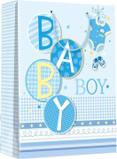 Dárková taška S - Baby boy 11,3 x 14,5 cm