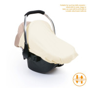 Univerzální clona na kočárek/sedačku