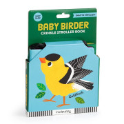 Látková kniha k zavěšení na kočárek Ptáček Mudpuppy