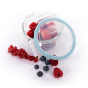Skleněné misky s víčky B-Glass Bowls 280 ml Bo Jungle