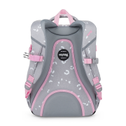 Studentský batoh Oxy Scooler Grey geometric OxyBag