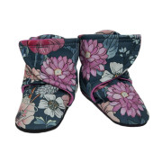 Capáčky barefoot Softshell Garden bloom šedé Esito