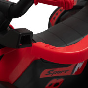 Dětské odrážedlo Baby Mix Mega Prime EVA s vodící tyčí 