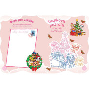 Nejkrásnější vánoční omalovánky se samolepkami Tlapková patrola holky