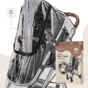 Uni pláštěnka na kočárek 3 v 1 (ochrana před deštěm, sněhem a větrem) Sipo