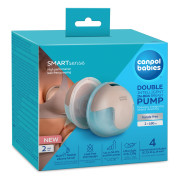 Dvojitá elektrická odsávačka mateřského mléka do podprsenky SmartSense Canpol babies 