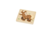 Dřevěné puzzle pro nejmenší - koník