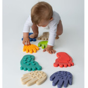 Interaktivní stezka Sensorky 28 ks pastelová