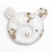 Bavlněný tvarovaný polštářek Malá myška Baby Nellys