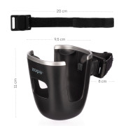 Držák na pití na kočárek Ultra, Black