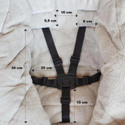 Fusak nastavitelný 3v1 Jibot Horizontal Petite&Mars