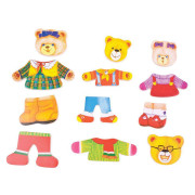 Oblékací puzzle Medvědí rodinka Bigjigs Toys