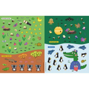 Velká samolepková knížka Peppa má ráda zvířátka