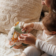 Senzorická textilní kostka Rabbit Karo BabyOno