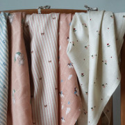 Mušelínové pleny z bambusu 60x60 cm Josefine 2 ks Nuuroo 