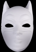 Karnevalová maska - škraboška k domalování  Batman 