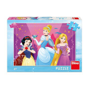 Puzzle Disney Odvážné princezny 24 dílků 26 x 18 cm