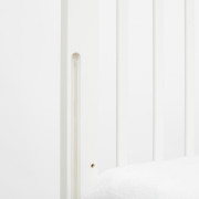 Dětská postýlka se stahovací bočnicí a šuplíkem bílá New Baby Lilly 