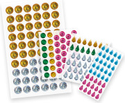 My arts&crafts Kreativní sada Štrasové kamínky a nálepky Zvířátka Janod