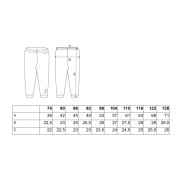 Legíny bio sv. broskvová kvítka Little Angel 