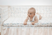 Bavlněný mantinel do postýlky Bump Air Design 360 cm Babymatex