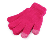 Dětské pletené rukavice prstové