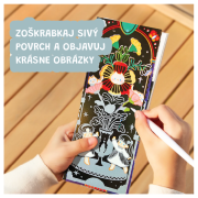 Třpytivé vyškrabování Starlight Girls Jarmelo