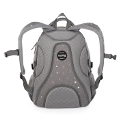 Studentský batoh OXY SCOOLER Grey geometric
