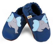 Kožené capáčky 18-24 m (22/23) 15 cm Afelo