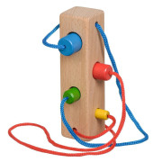 Dřevěná hračka - barevné kolíky Lucy & Leo