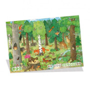 Interaktivní puzzle Náš les - Kouzelné čtení