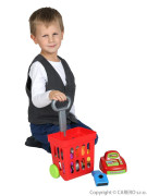 Dětský nákupní košík s příslušenstvím Bayo 27 ks
