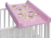 Přebalovací podložka s pevnou vložkou Galaxy 80 x 50 cm Scarlett