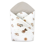 Novorozenecká zavinovačka bavlna Méďa pilot 