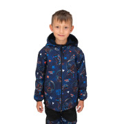 Dětská softshellová bunda Duo Play and go - modrá Esito