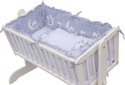 Kolébka s kompletní výbavou Scarlett Toro - šedá