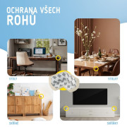 Ochrana rohů a hran pěnová sada 4 ks Sipo