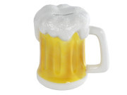 Pokladnička pivní půllitr porcelánový 14x10x14 cm