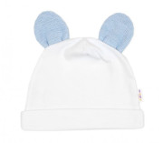 Pletená sada oblečení pro miminko Star 5dílná modrá Baby Nellys