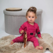 Rostoucí body žebrované Hot pink - růžová Esito