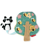 Knížka edukační na C kroužku Roční období 0 m+ Skip Hop