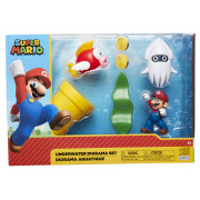 Super Mario Set figurek dioráma 6 cm