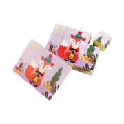 Dřevěné obrázkové kostky Kvído