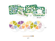 Malování s paletou Do džungle Djeco