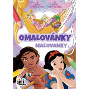 Omalovánky A5 Disney Princezny