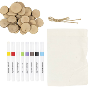 Kreativní sada Pexeso a piškvorky dřevěné Creativ Company