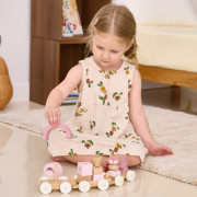 Dřevěný vláček liška