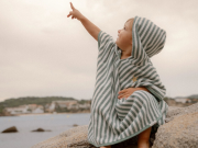 Plážové pončo Little Dutch