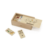 Dřevěné domino zvířátka